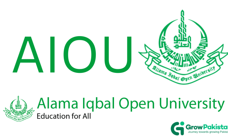 aiou- Allama Iqbal Open University