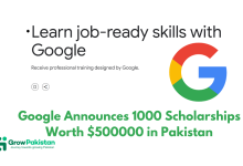 Google Announces 1000 Scholarships Worth $500000 in Pakistan